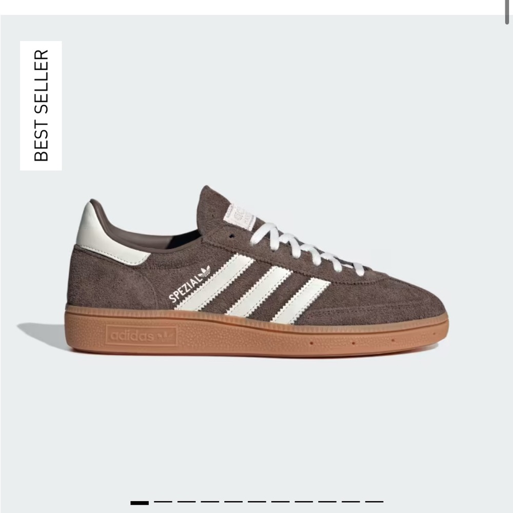 Adidas Spezial Brown and White Sneakers